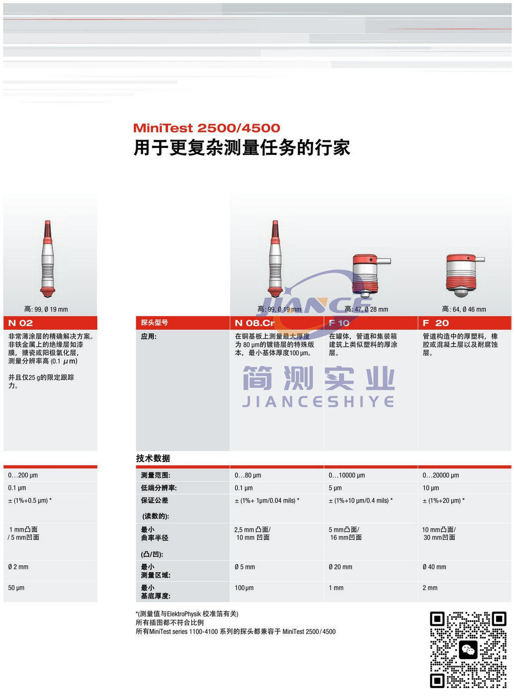 EPK MiniTest 2500涂层测厚仪_德国ElektroPhysik膜厚仪